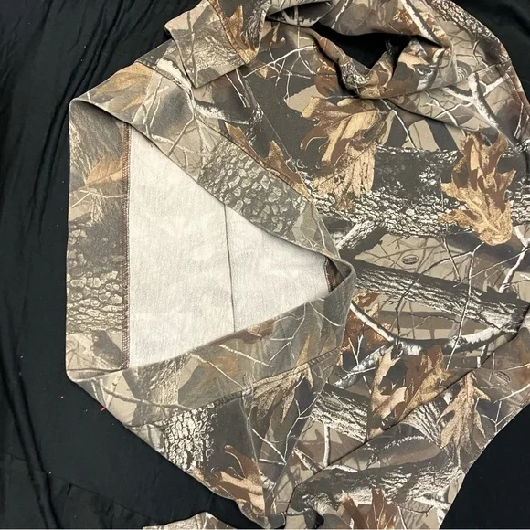 Vintage large long sleeve camo T - Picture 7 of 8